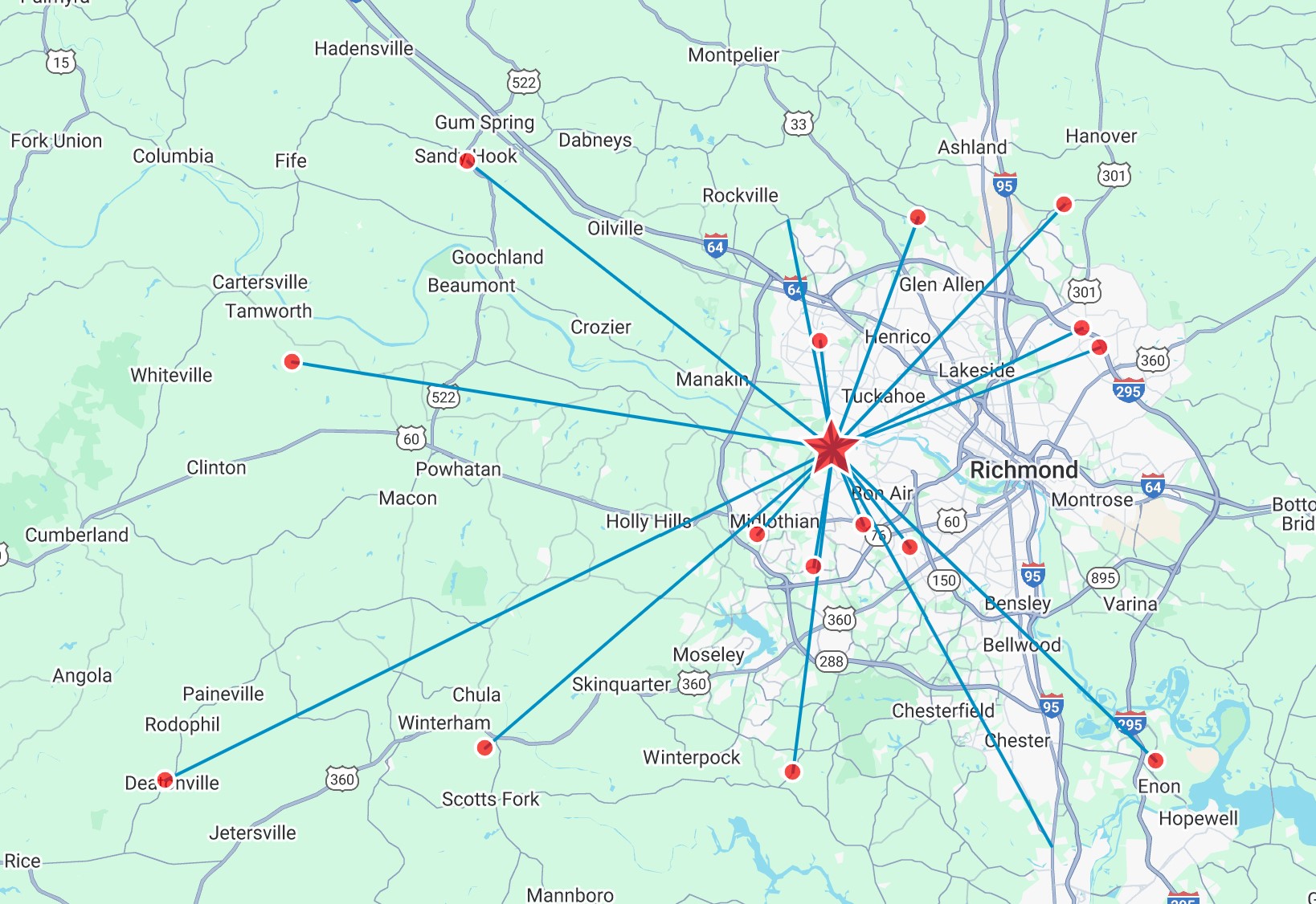Plan Rva Map Trail Gathering – RVA – February 12, 2026 – Trail Life RVA